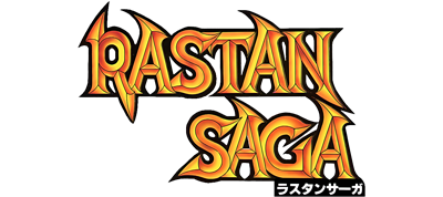 Rastan Saga logo for MSX2